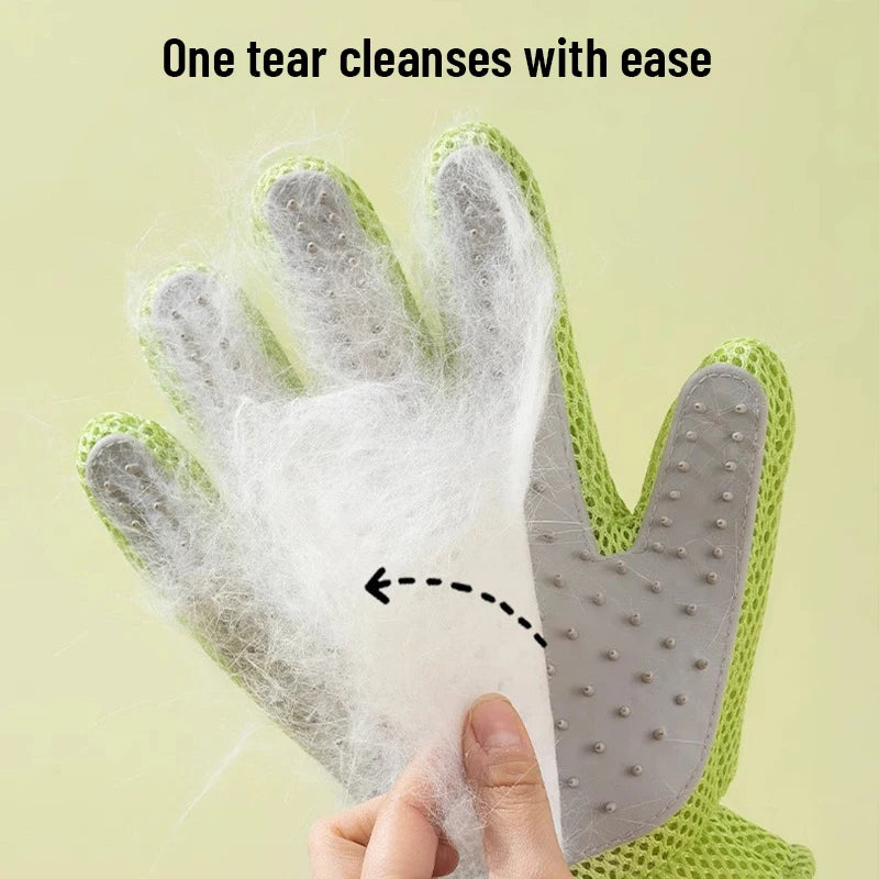 2-in-1 Hair Glove Pet Fur Remover