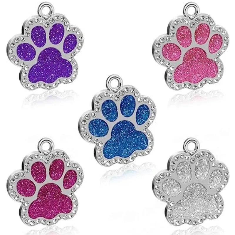Engraved Stainless Steel Pet Pendant ID Tag