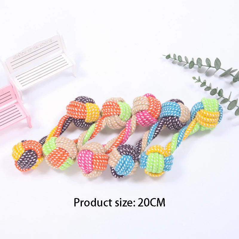 Cotton Rope Mini Dog Chew Toys