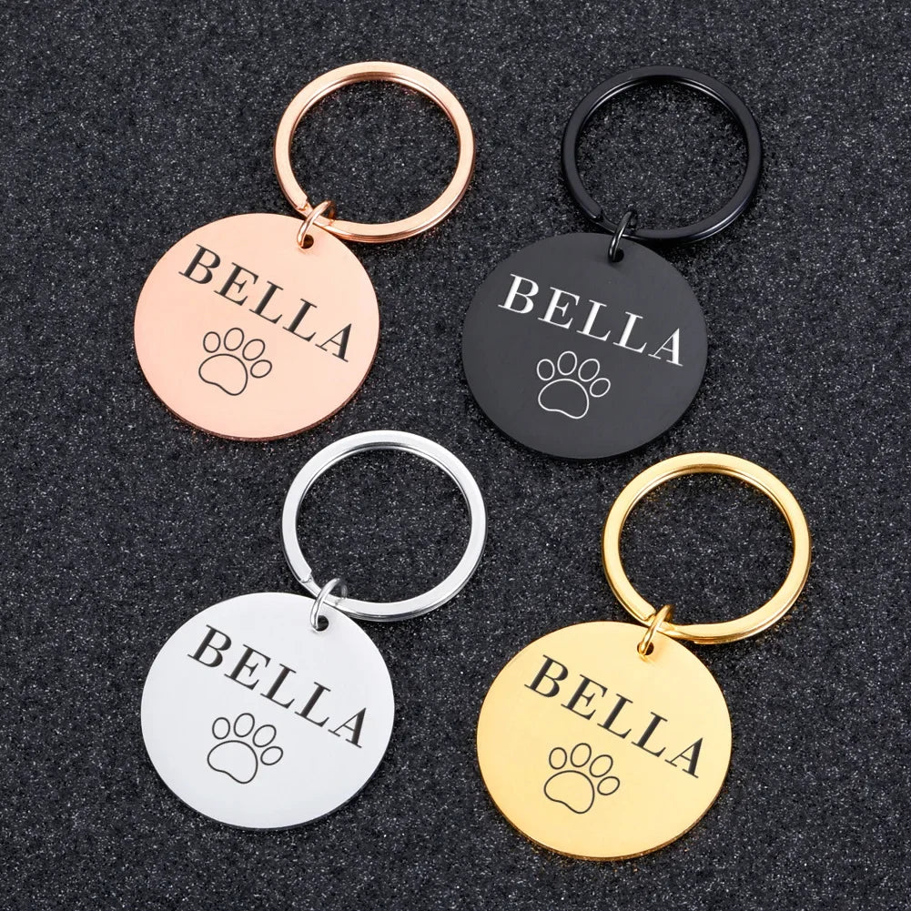 Personalized Stainless Steel Pet ID Tag