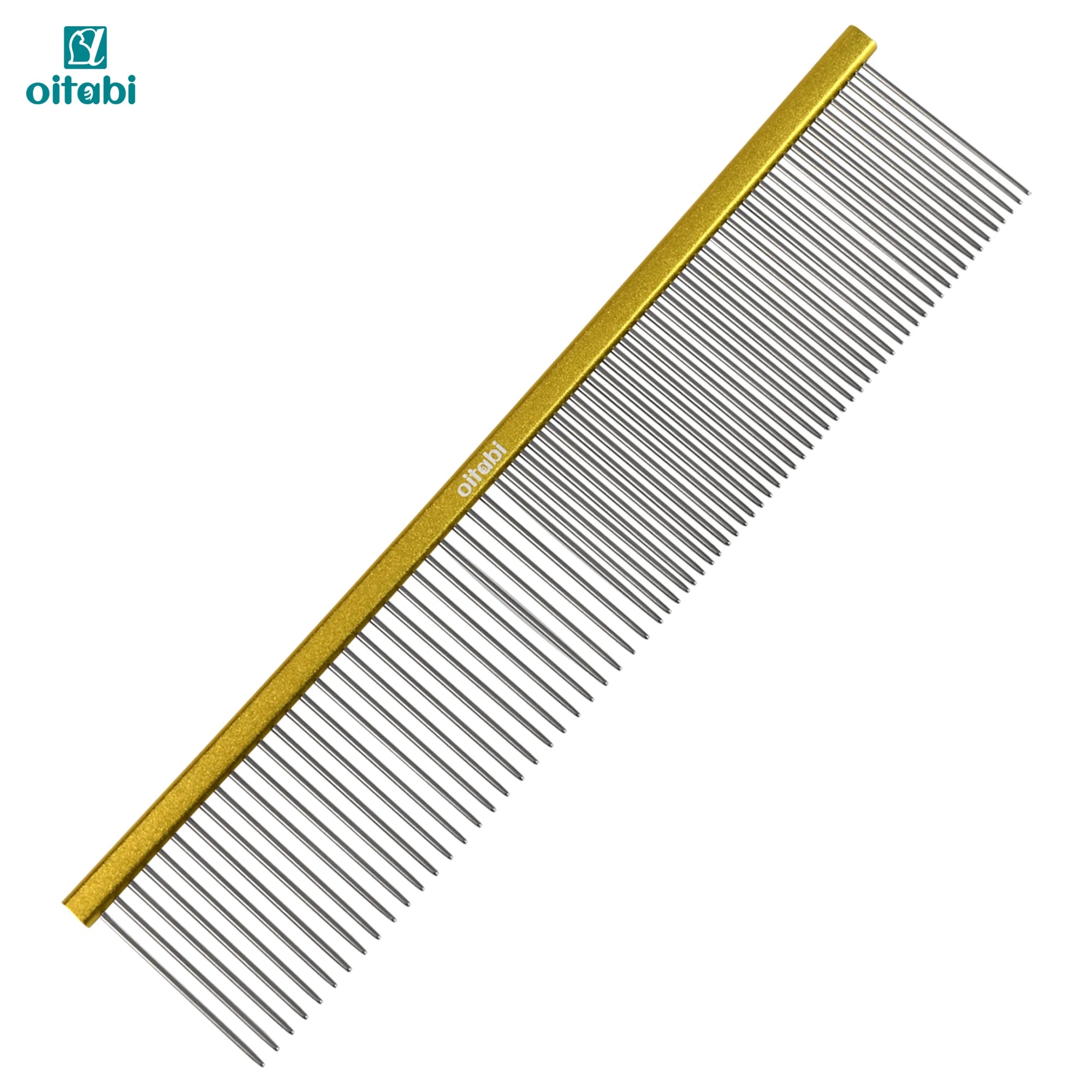 Professional Long Toothed Metal Pet Grooming Comb