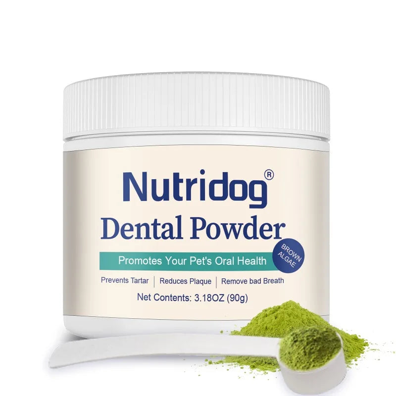 Green Tea Pet Dental Care Powder & Plaque Remover