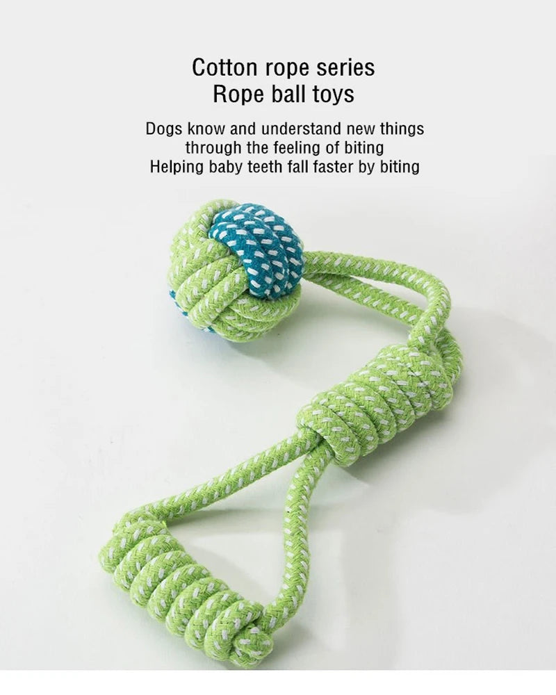 Cotton Rope Mini Dog Chew Toys