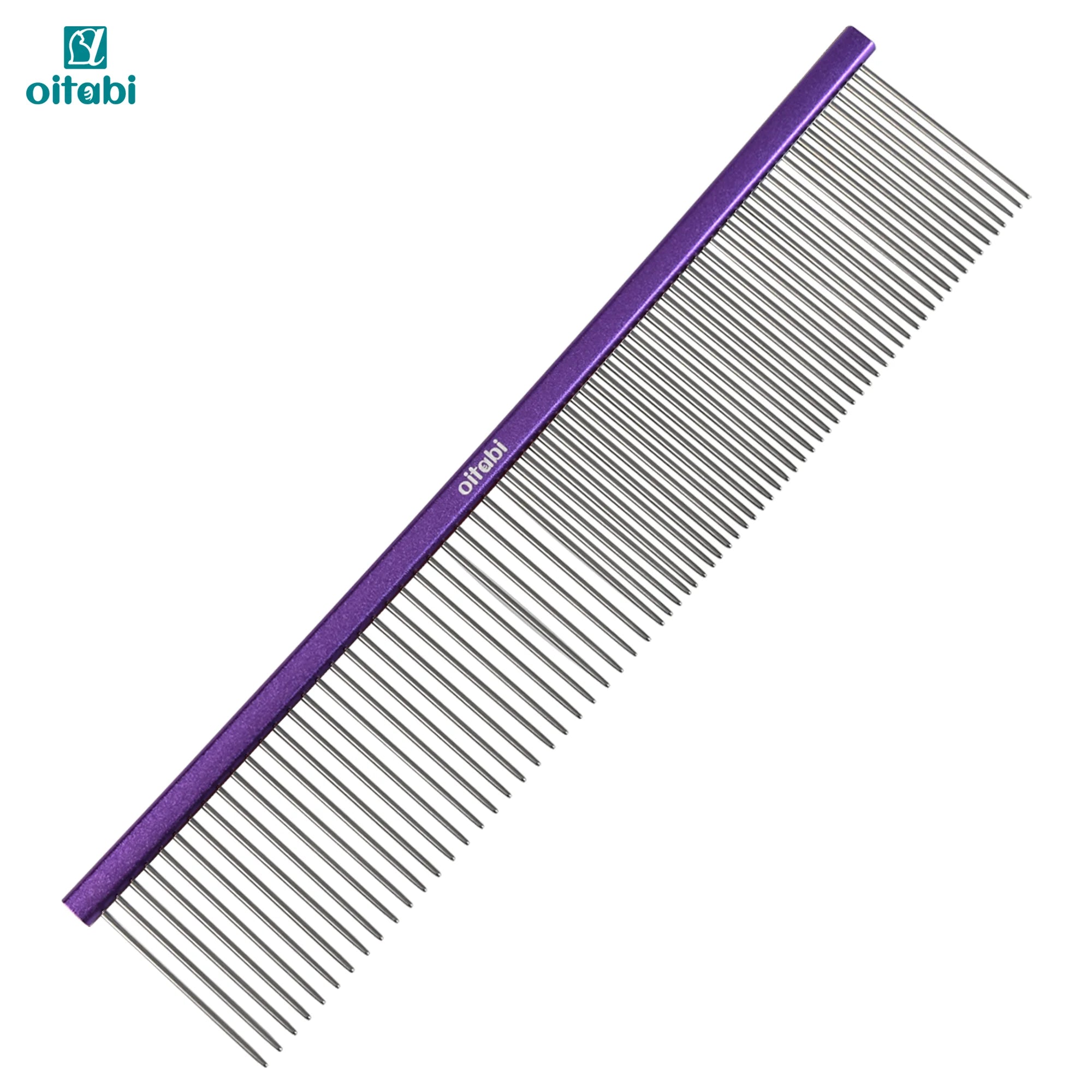 Professional Long Toothed Metal Pet Grooming Comb