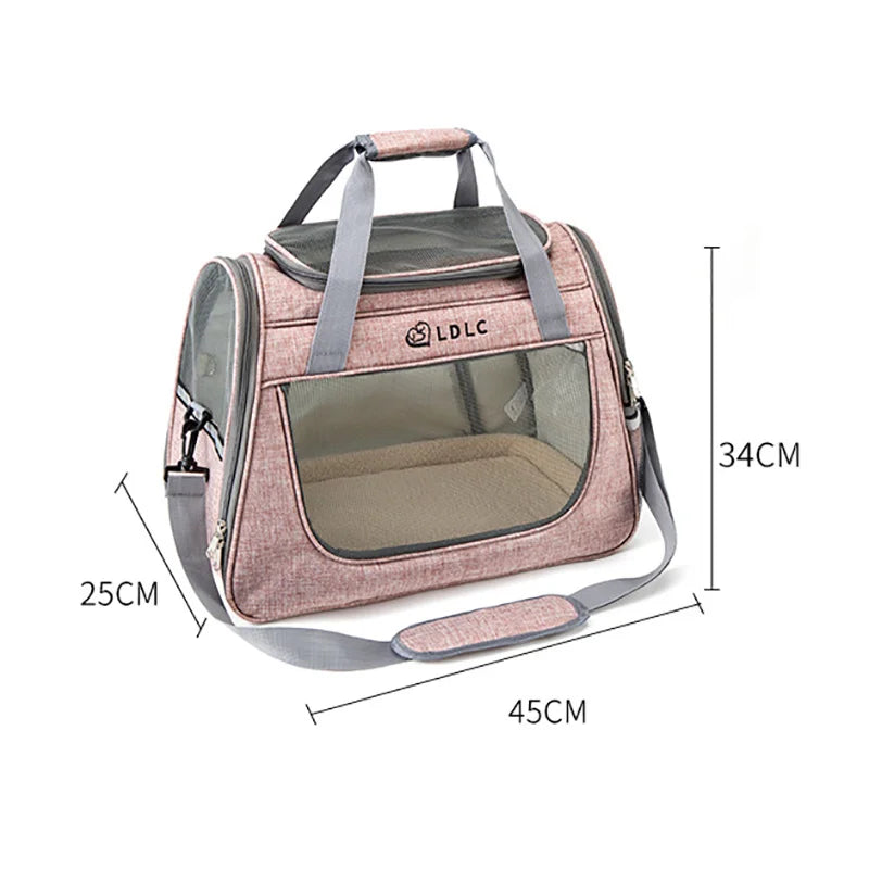 Portable Pet Travel Handbag Carrier