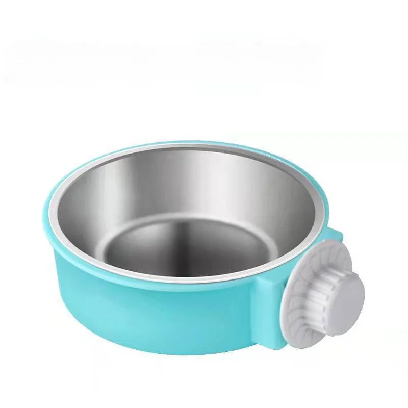 Single/Double Fixed Cage Pet Hanging Bowls