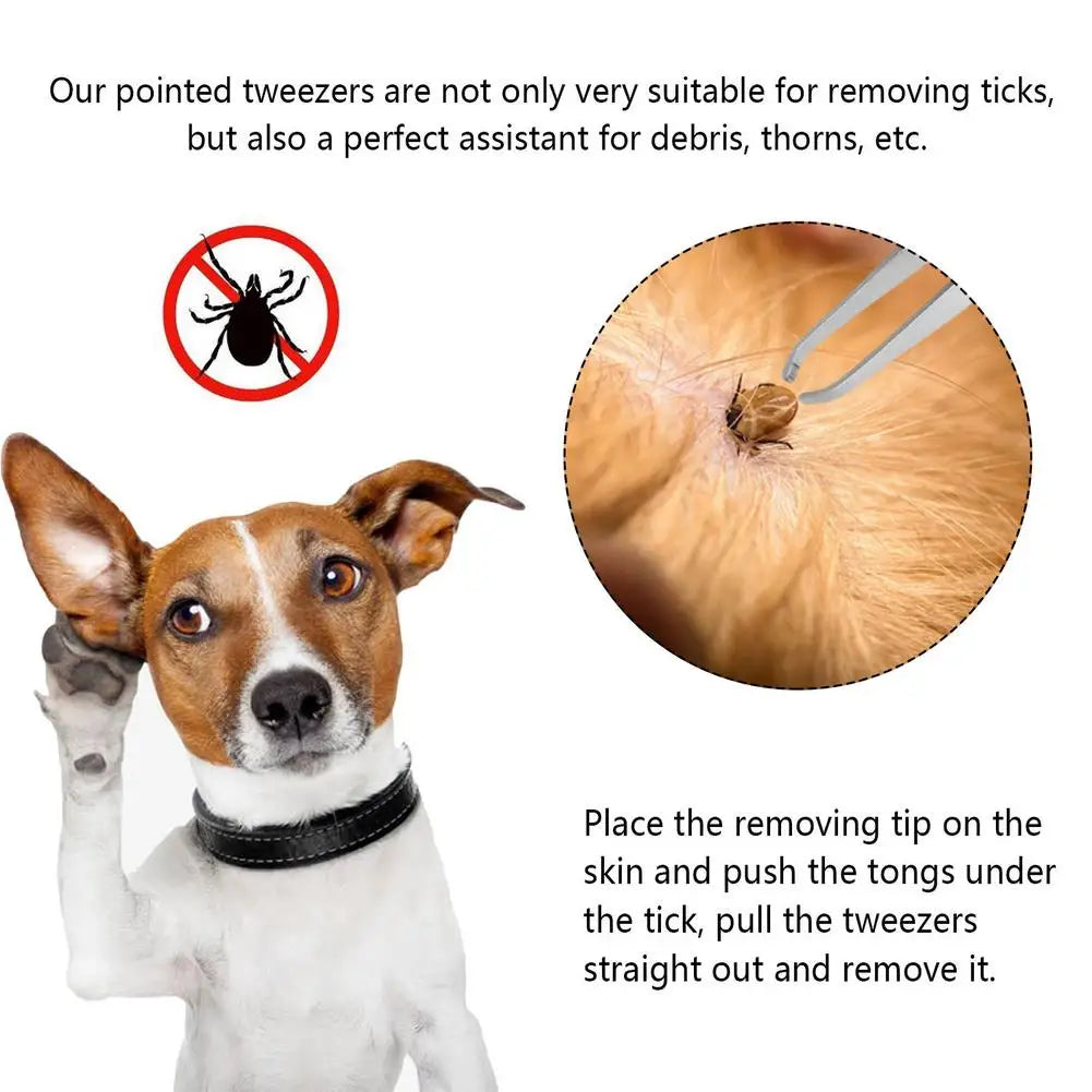 Stainless Steel Pet Tick Removal Tool