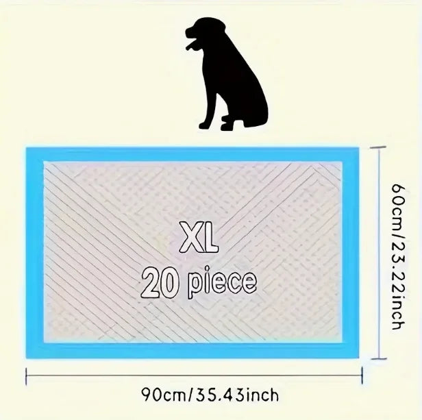 X-Large Highly-Absorbent Dog Pee Pads