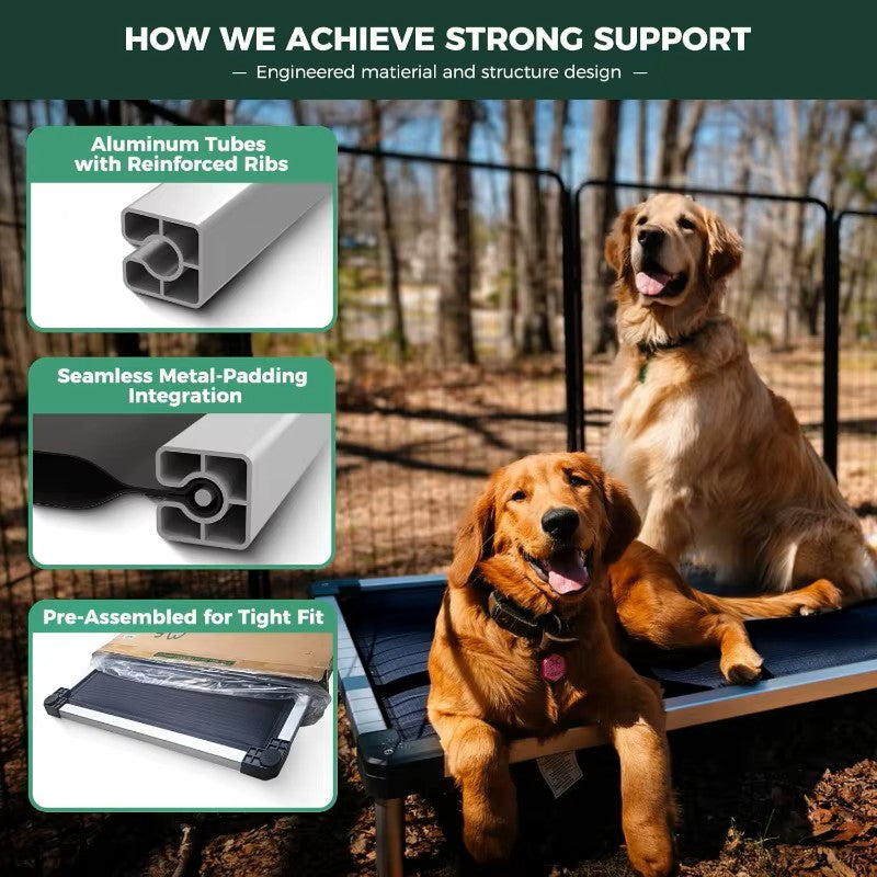 Durable Waterproof Elevated Cooling Dog Bed