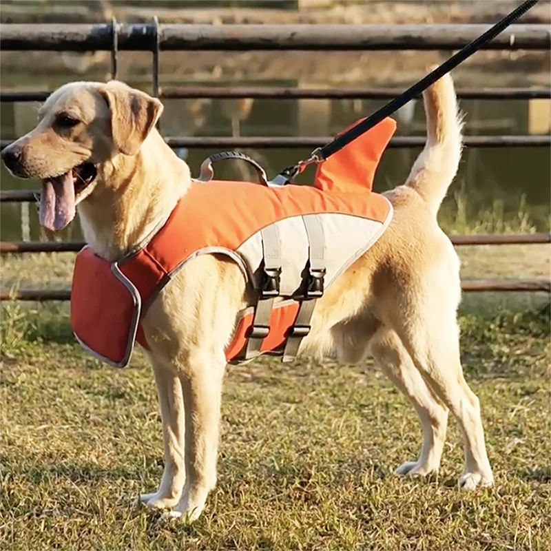 Lifebuoy Reflective Shark Fin Dog Safety Life Jacket