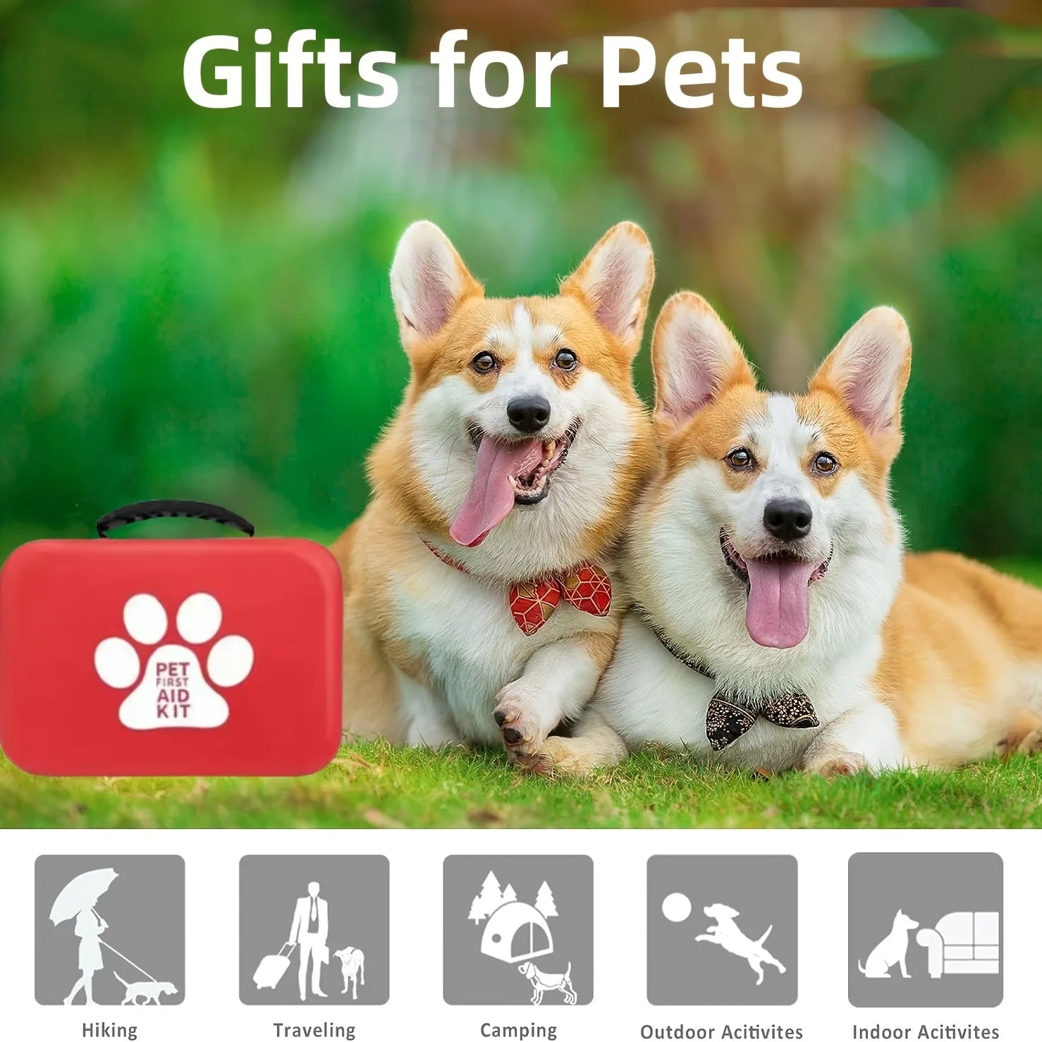 Compact Pet First Aid Emergency Kit