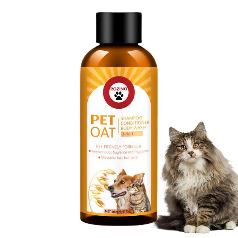 Pet Oat 3-in-1 Dry Skin Relief Shampoo-Conditioner-Body Wash