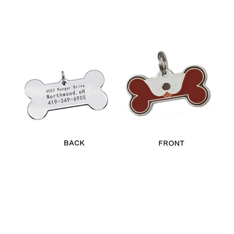 Creative Customized Dog ID Pendant