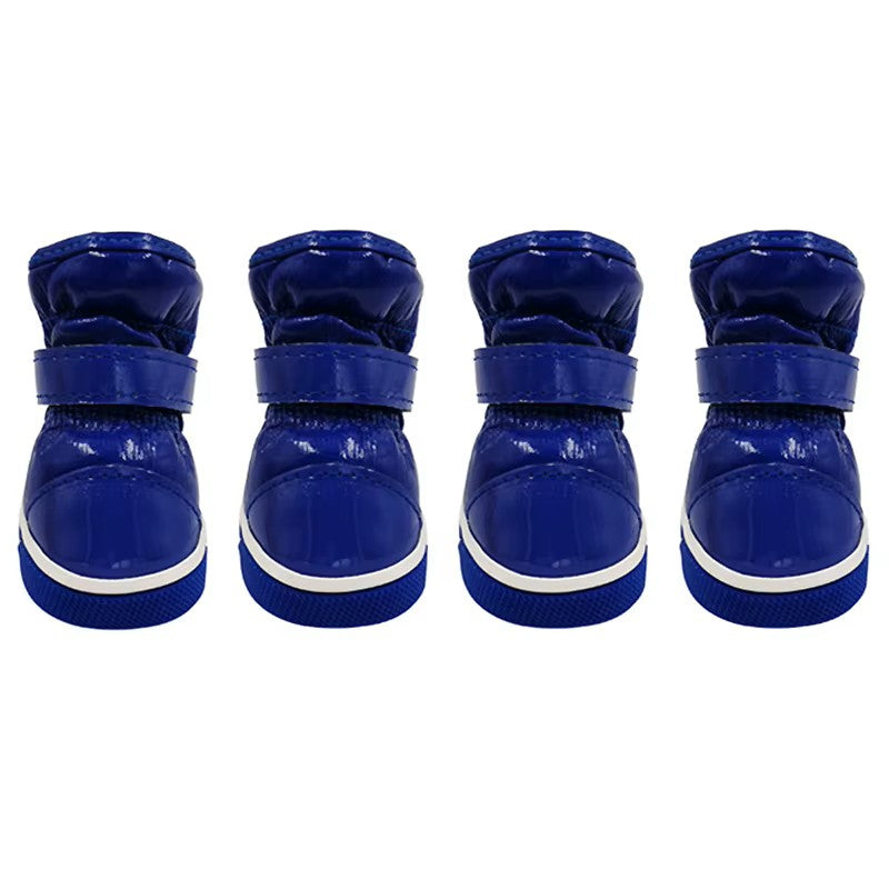 Small Pet Waterproof Warm Fleece Winter Snow Boots