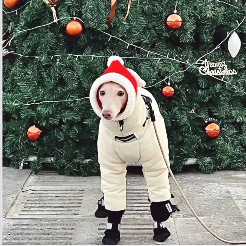 Warm Winter Thickened Outdoor Dog Coat