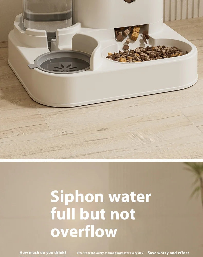 Universal Automatic Pet Food & Water Dispenser