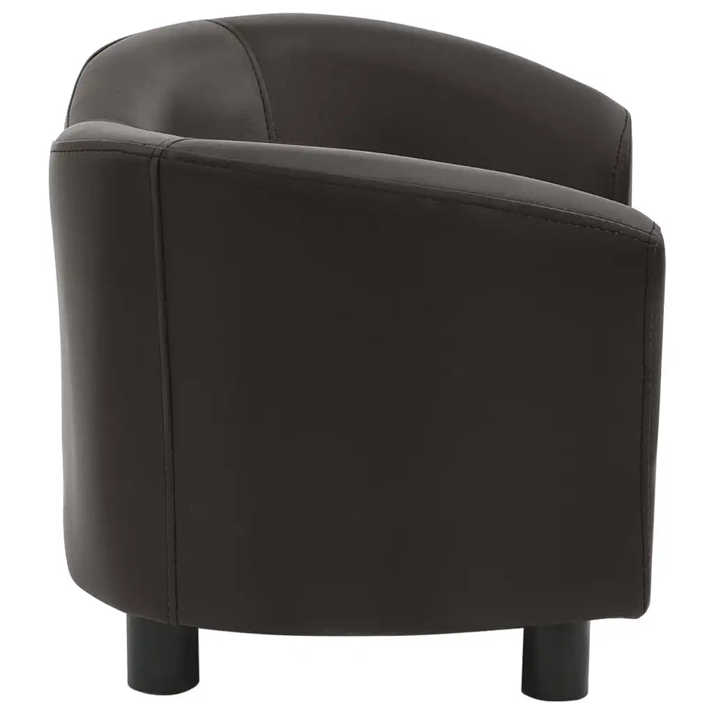 Relaxing Faux Leather Soft Foam Pet Sofa