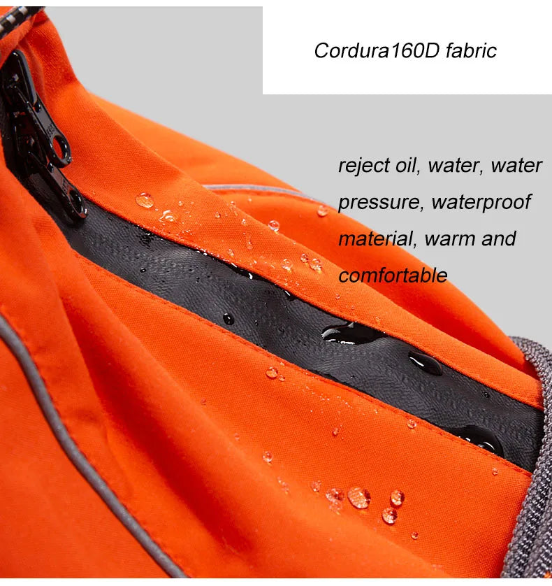 Fashion Waterproof Pet Windbreaker Rain Jacket