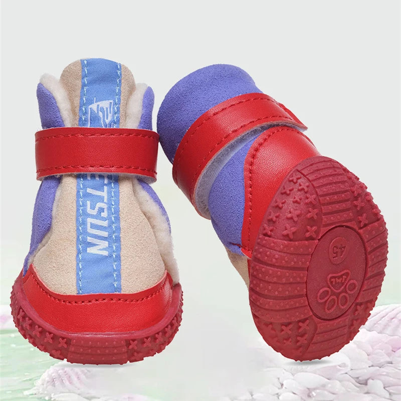 Small Dog Anti-Slip Winter Shoes