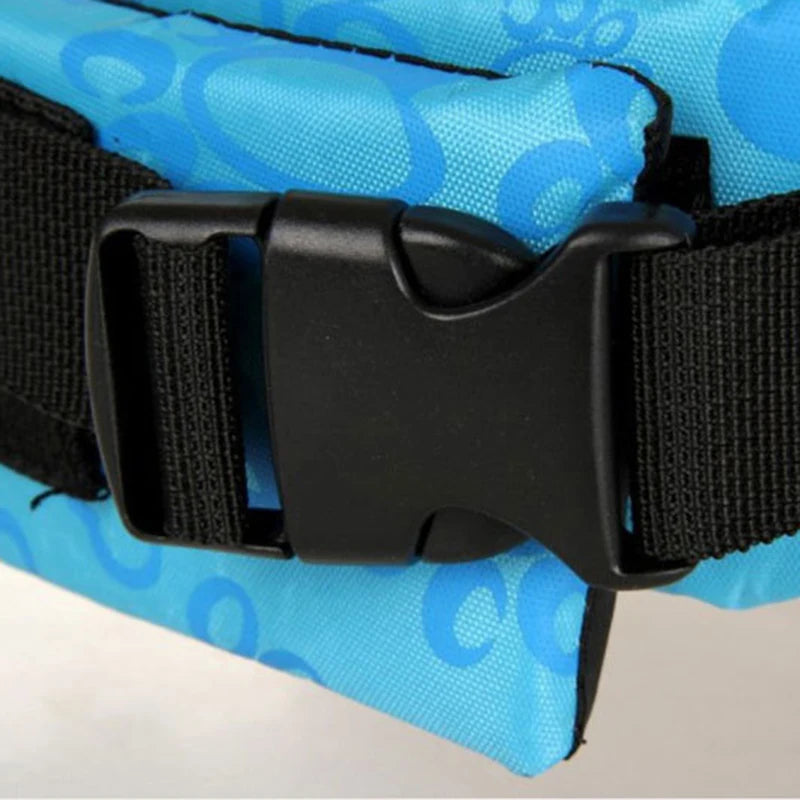 Summer Reflective Adjustable Dog Life Jacket