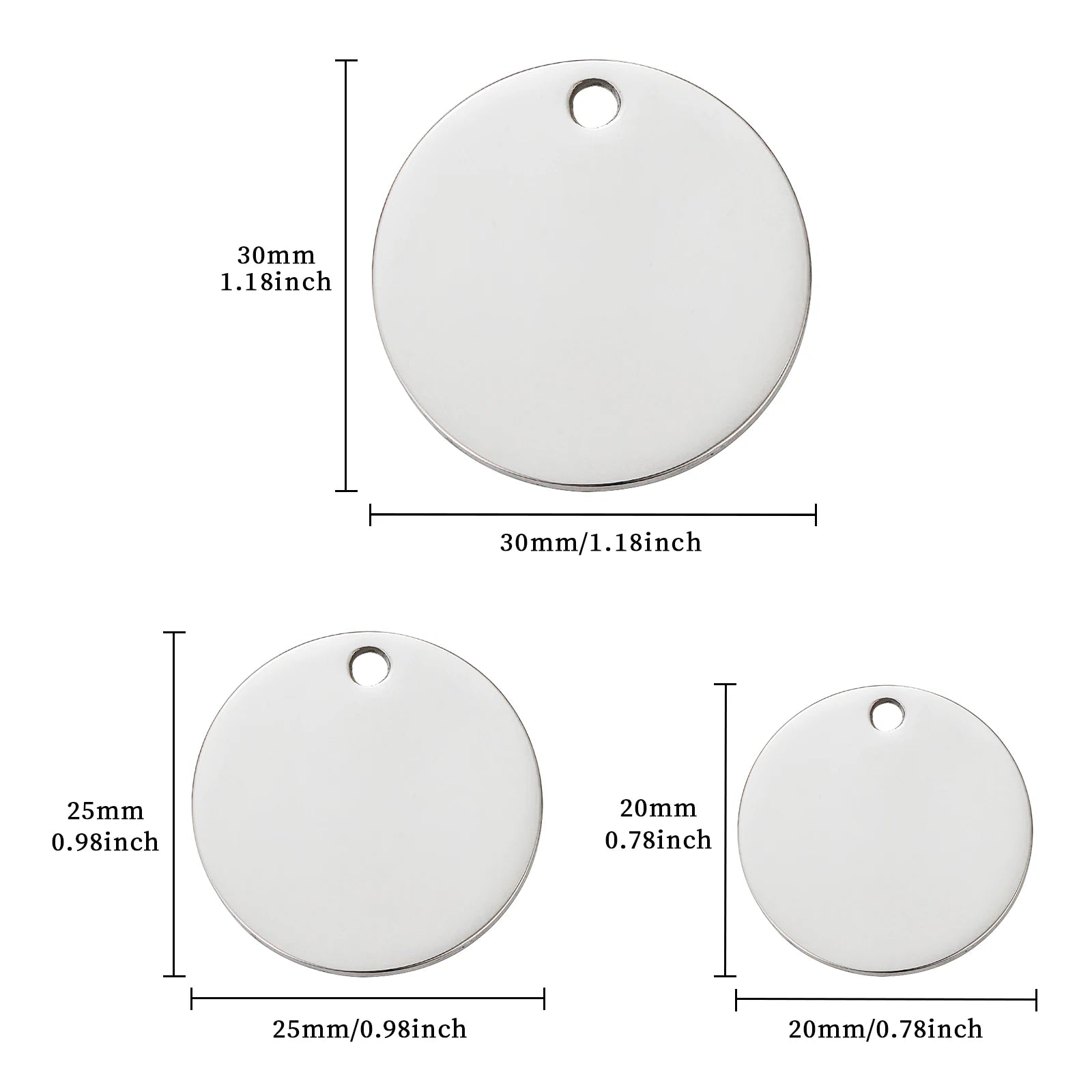 Double-Side Personalized Pet Collar ID Tag
