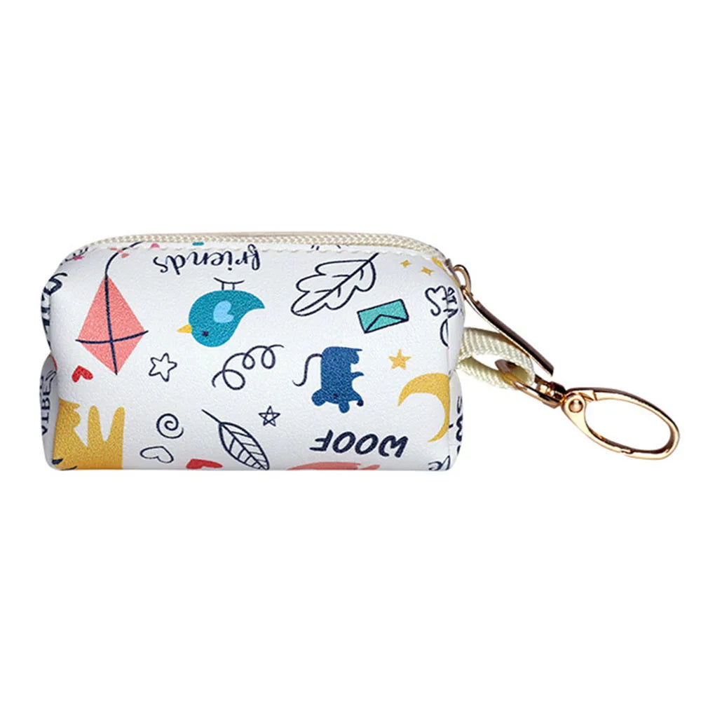 Portable Zipper Pouch Pet Poop Bag Holder