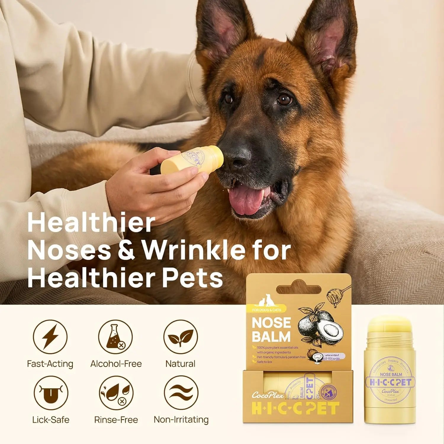 Vet-Recommended Pet Nose & Paw Repair Balm