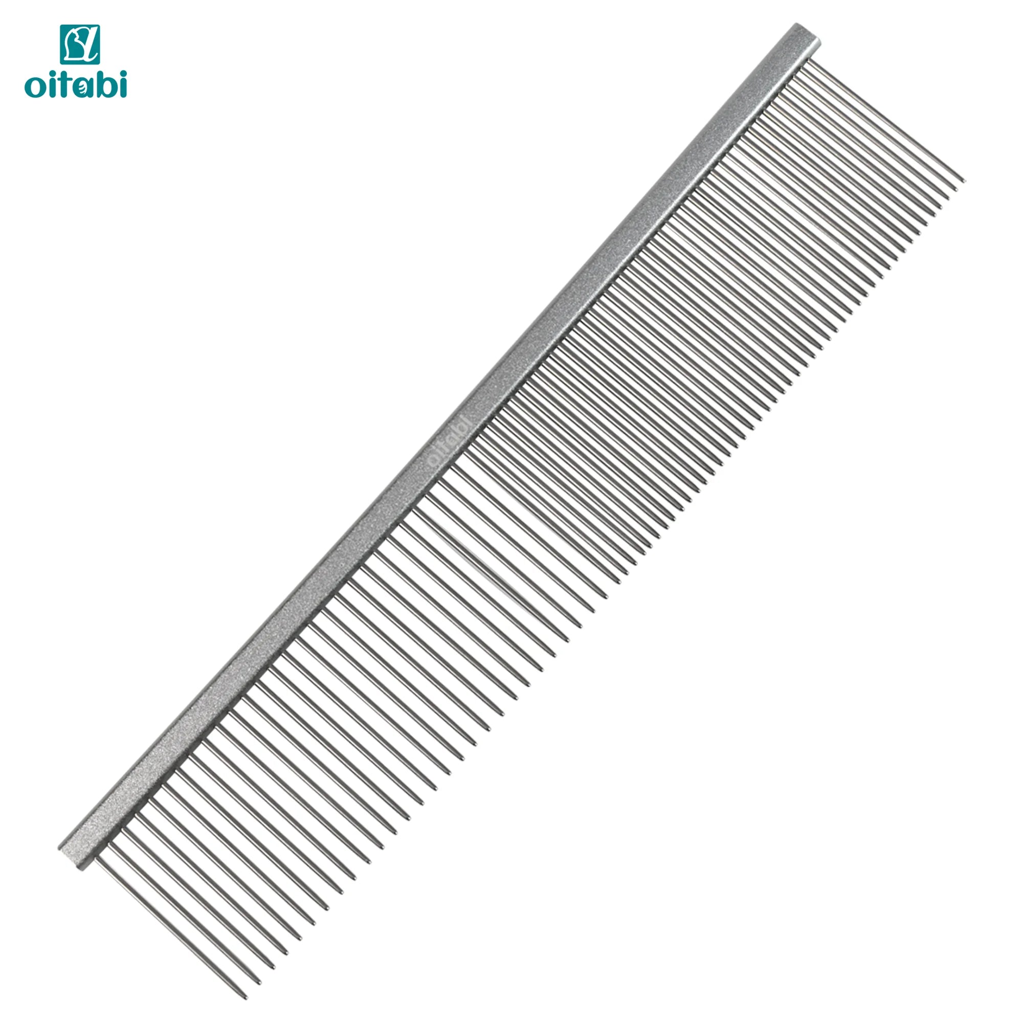 Professional Long Toothed Metal Pet Grooming Comb