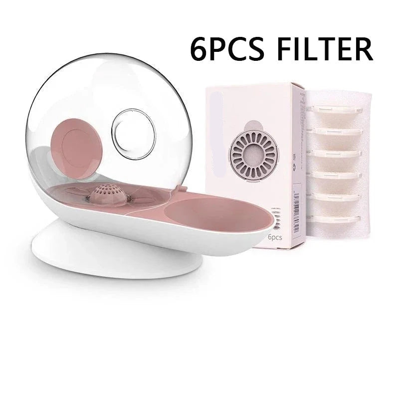 Cute Snails Shape Automatic Pet Water Dispenser