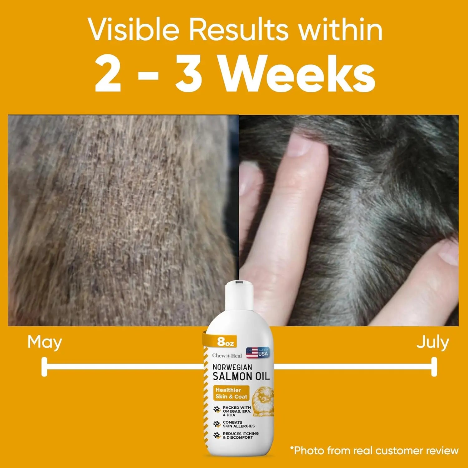 Premium Norwegian Salmon Oil for Dogs