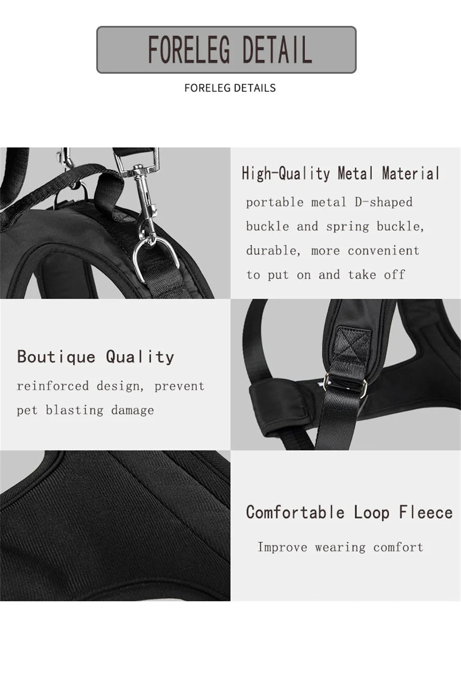 Assisted Support Split Dog Harness