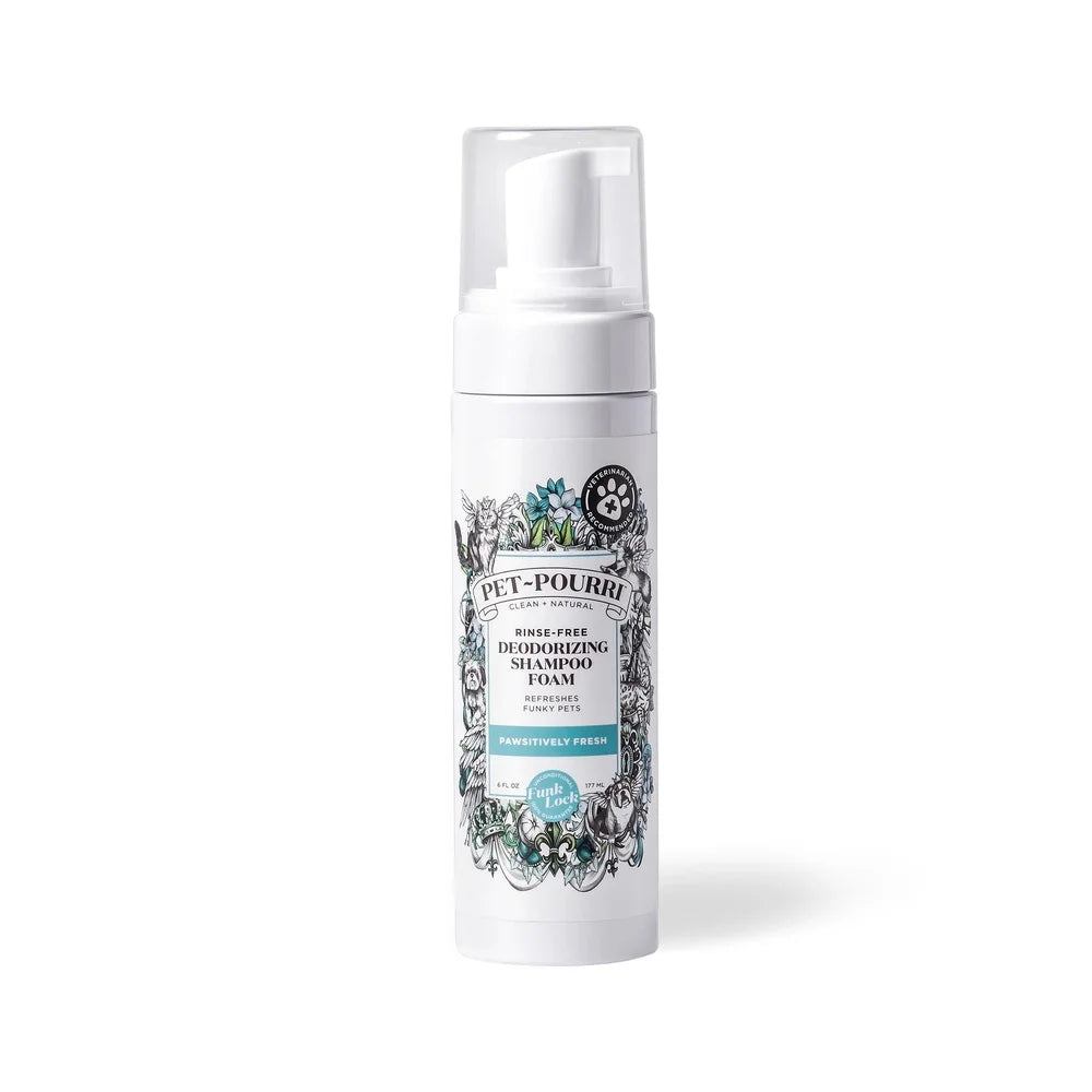 Deodorizing Waterless No-Rinse Dog Foam Shampoo