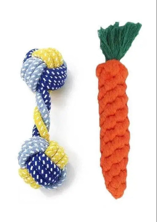 Durable Braided Bite-Resistant Rope Dog Toys