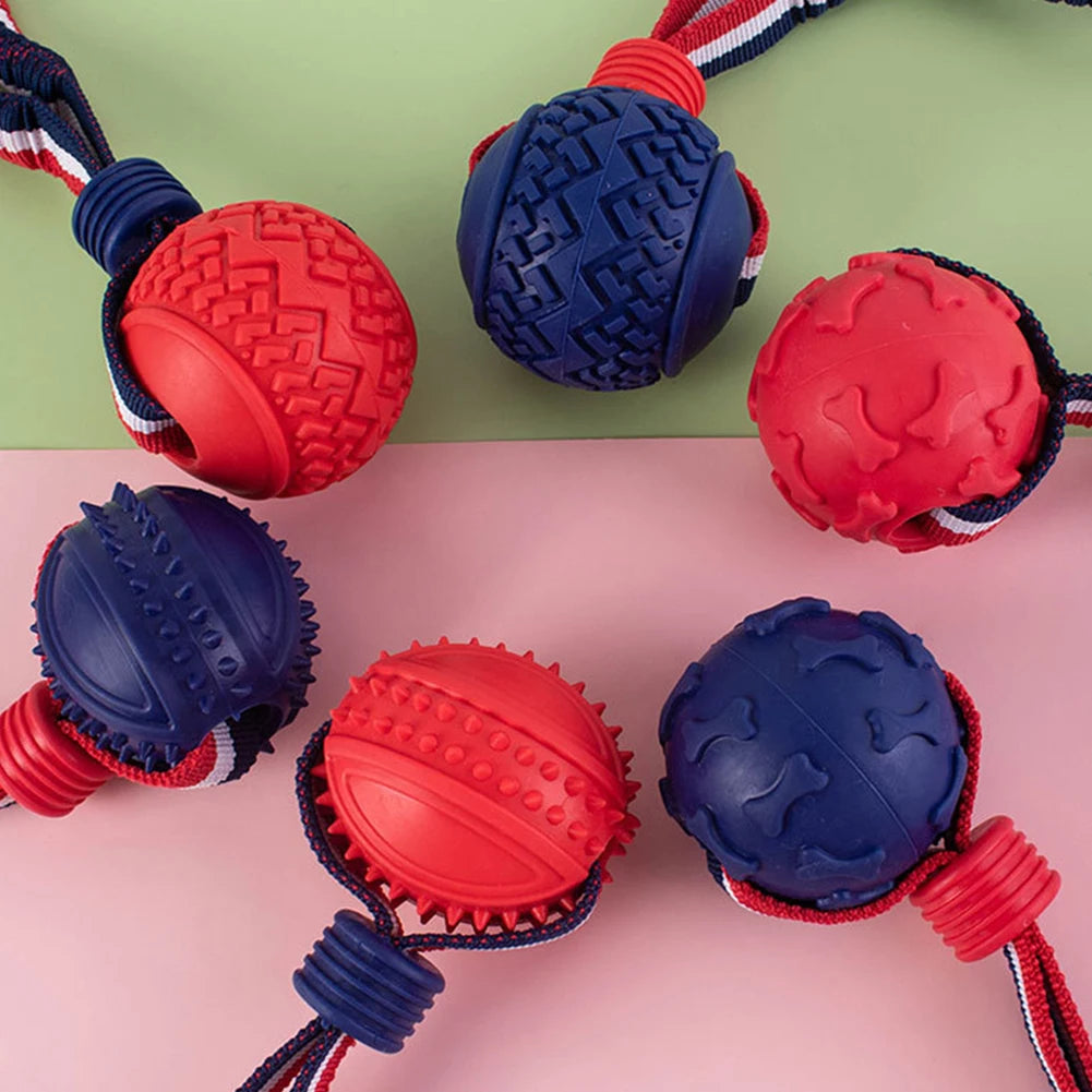 Bite Resistant Rope Knot Ball Dog Toy