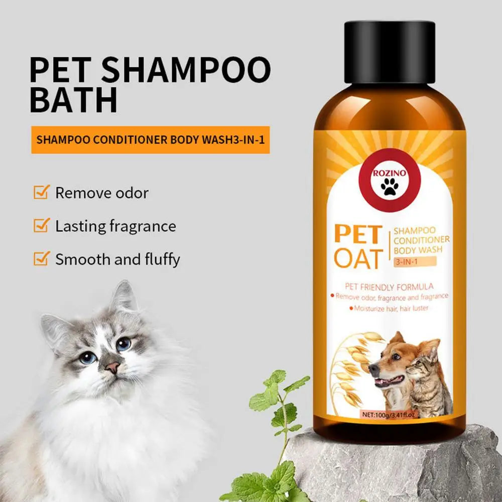 Pet Oat 3-in-1 Dry Skin Relief Shampoo-Conditioner-Body Wash