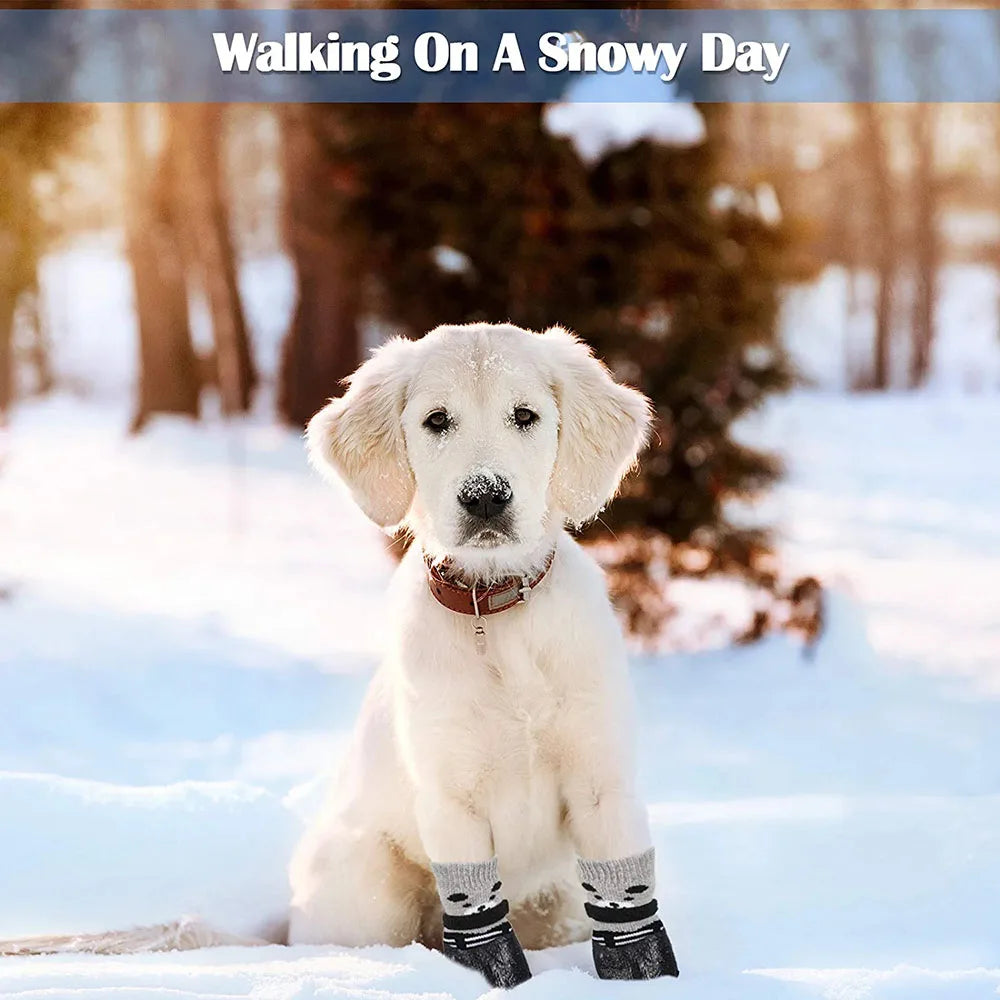 Adjustable Waterproof Pet Sock Booties