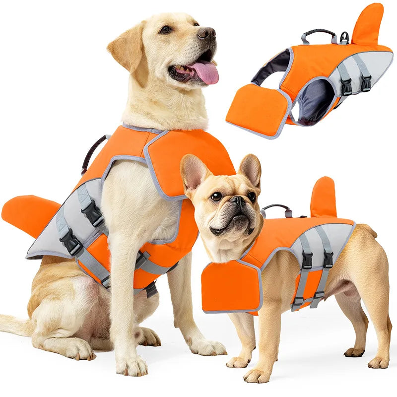 Lifebuoy Reflective Shark Fin Dog Safety Life Jacket