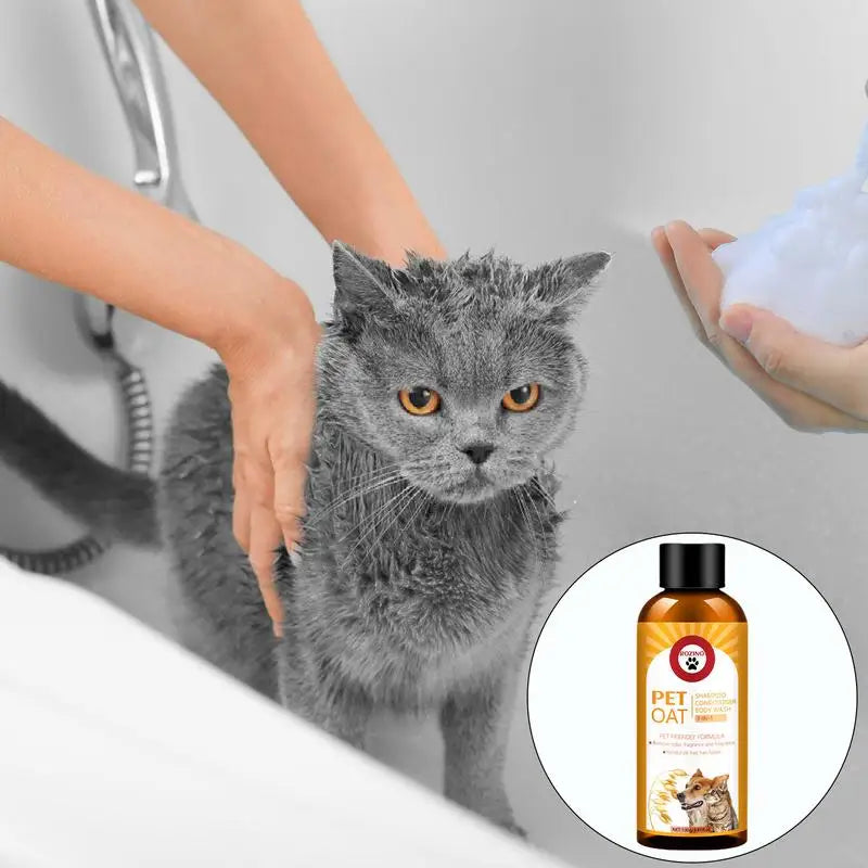 Pet Oat 3-in-1 Dry Skin Relief Shampoo-Conditioner-Body Wash