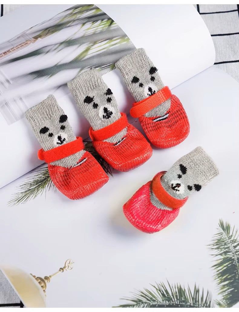 Adjustable Waterproof Pet Sock Booties