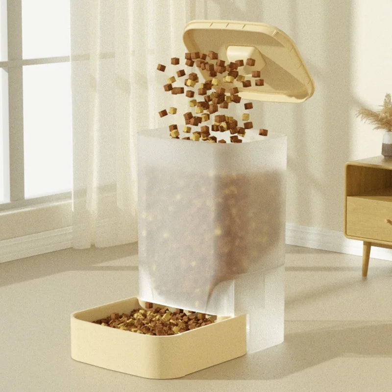 Automatic Gravity Pet Feeder & Water Dispenser