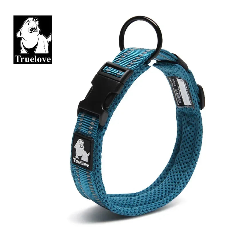 Heavy Duty Mesh-Padded 3M Reflective Dog Collar