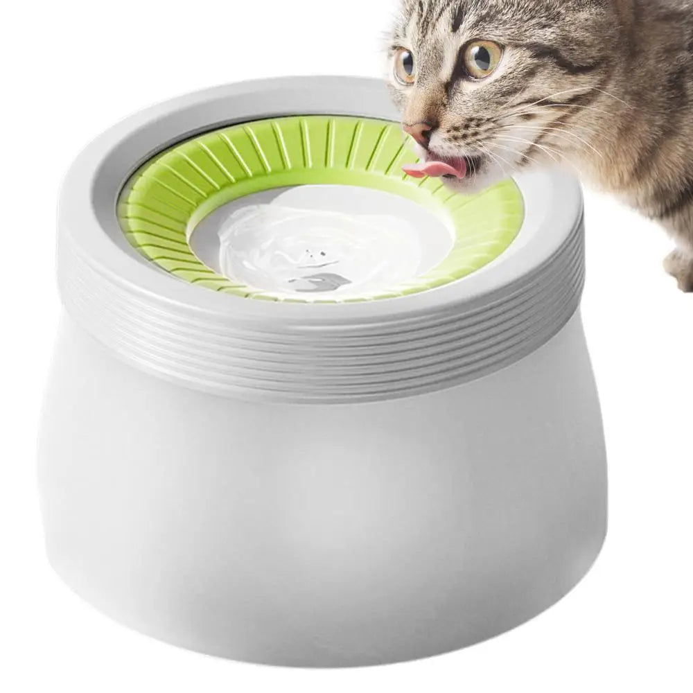 Large Capacity Spill-Proof Pet Water Bowl