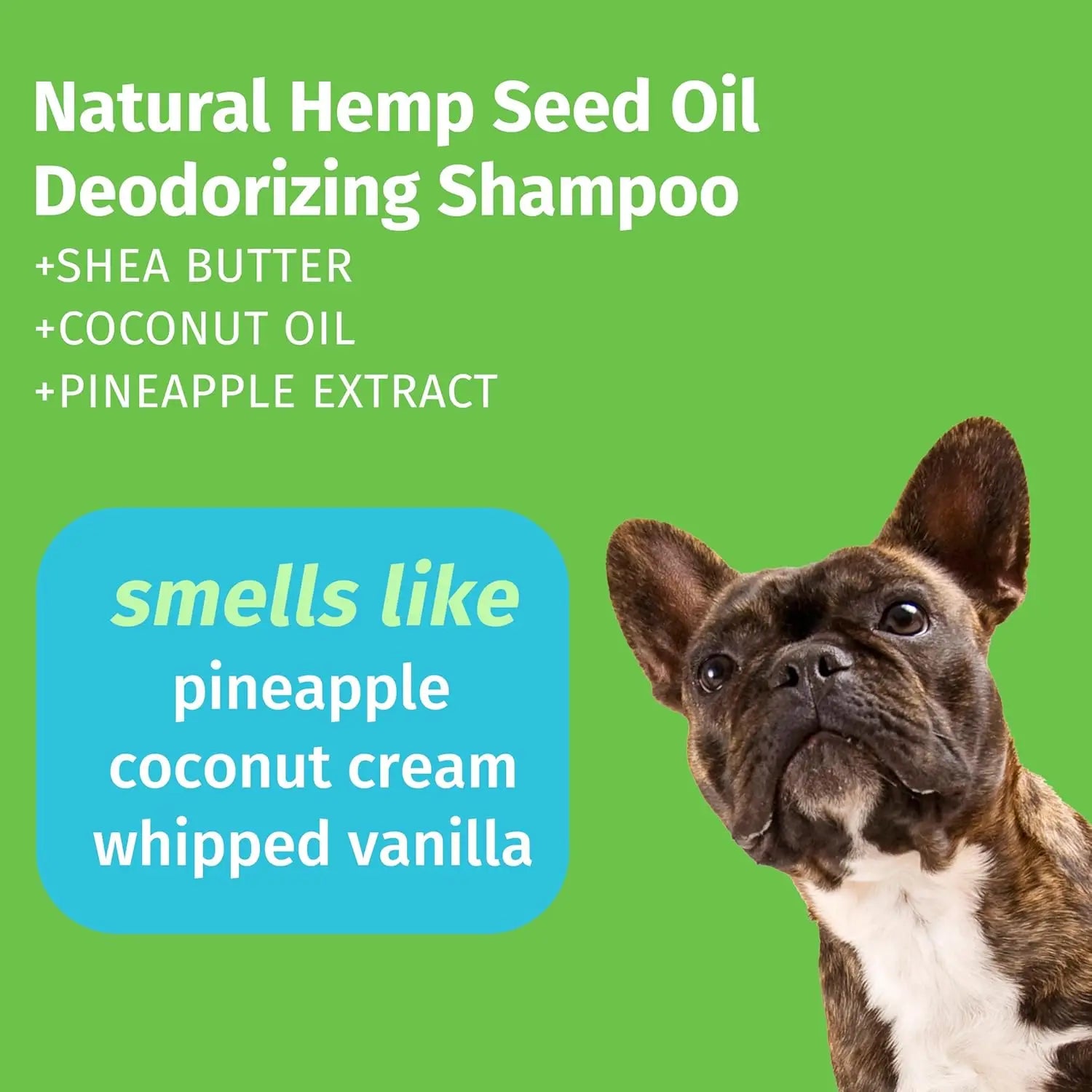 Gentle Deodorizing Pet Shampoo w/Hemp Seed Oil
