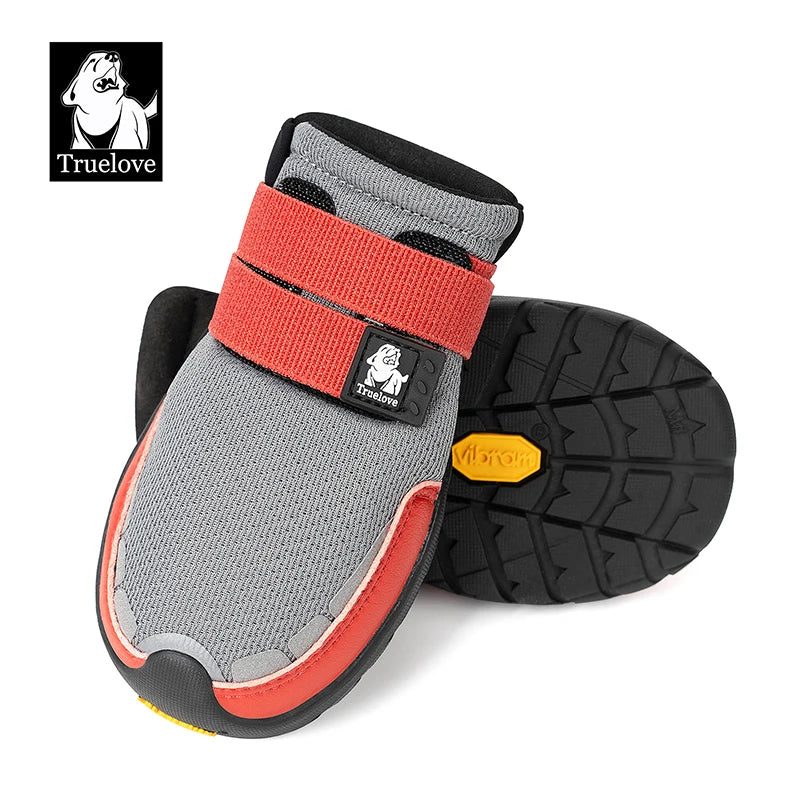 Truelove Explorer Reflective Durable Pet Training Boots w/Golden Vibram Soles