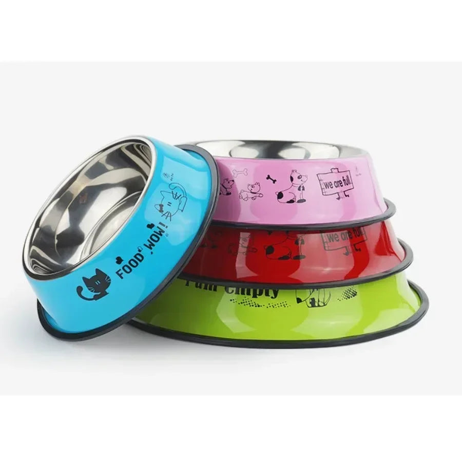 Stainless Steel Non-Slip Pet Bowl