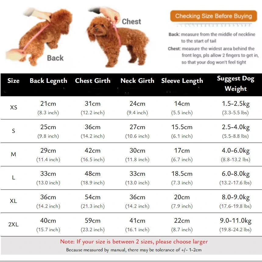 Soft Velvet High Neck Dog Pajamas For Small Dogs