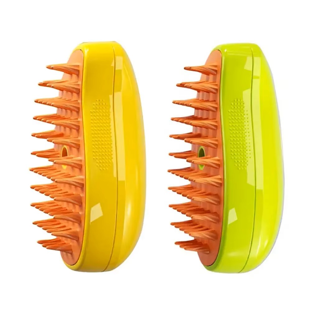 Electric 3-in-1 Pet Grooming Steam Brush