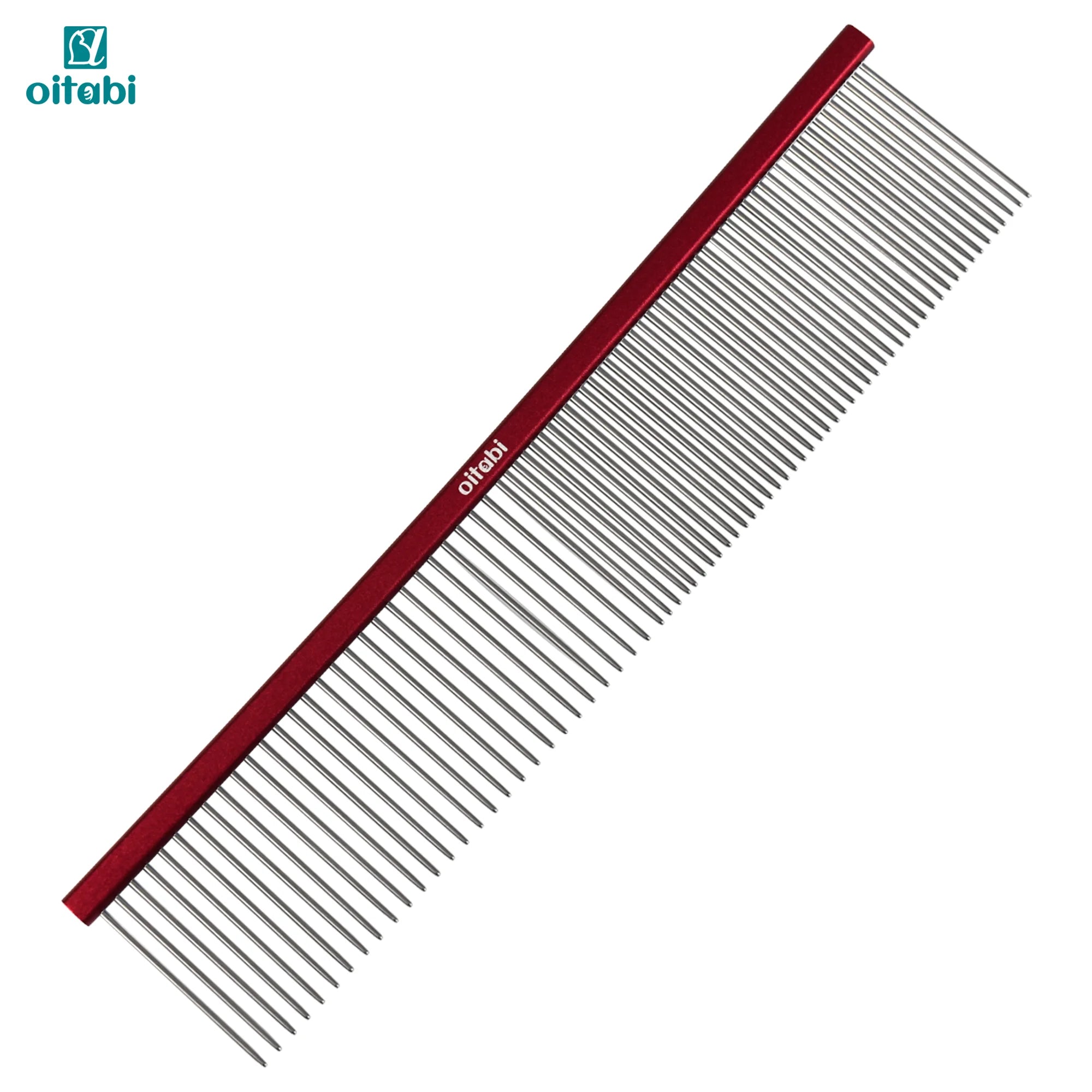 Professional Long Toothed Metal Pet Grooming Comb