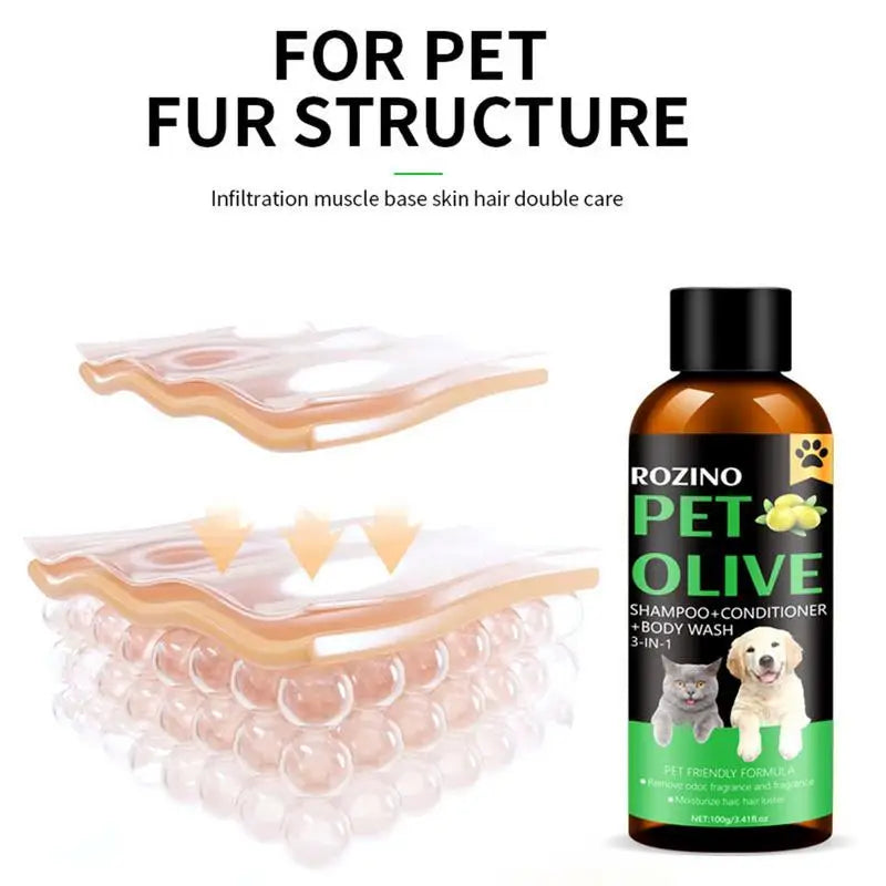 Moisturizing Sensitive Skin Pet Shampoo