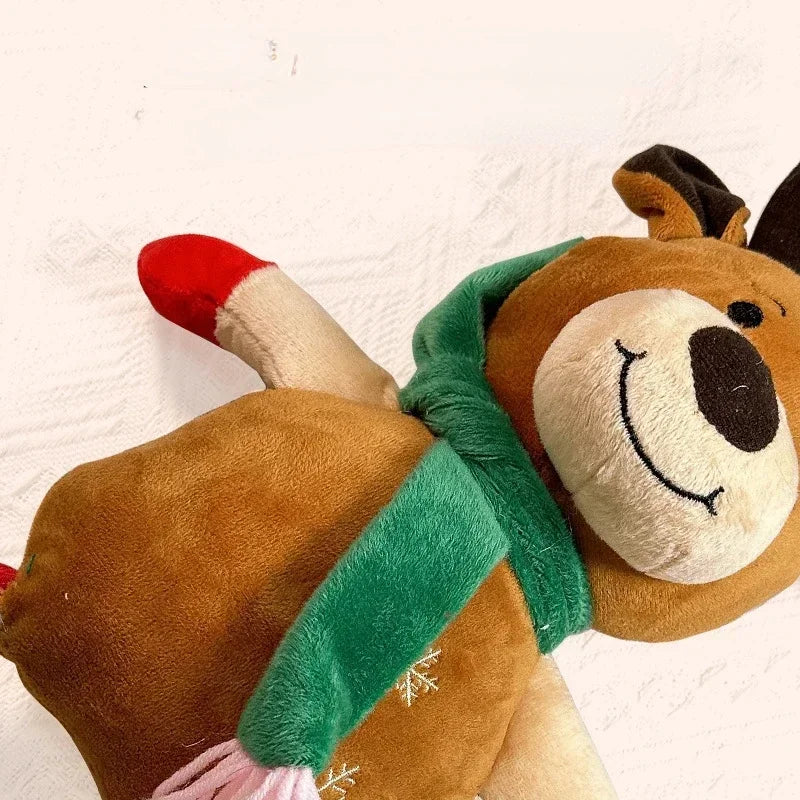 Christmas Series Stuffed Plush Dog Rope Toys